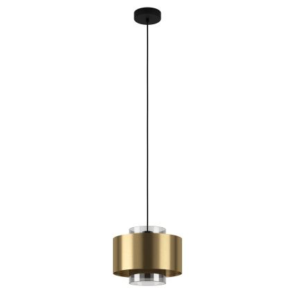 Eglo - Candeeiro suspenso 1xE27/40W/230V dourado