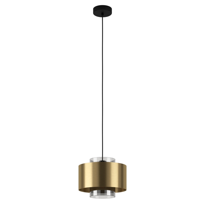 Eglo - Candeeiro suspenso 1xE27/40W/230V dourado