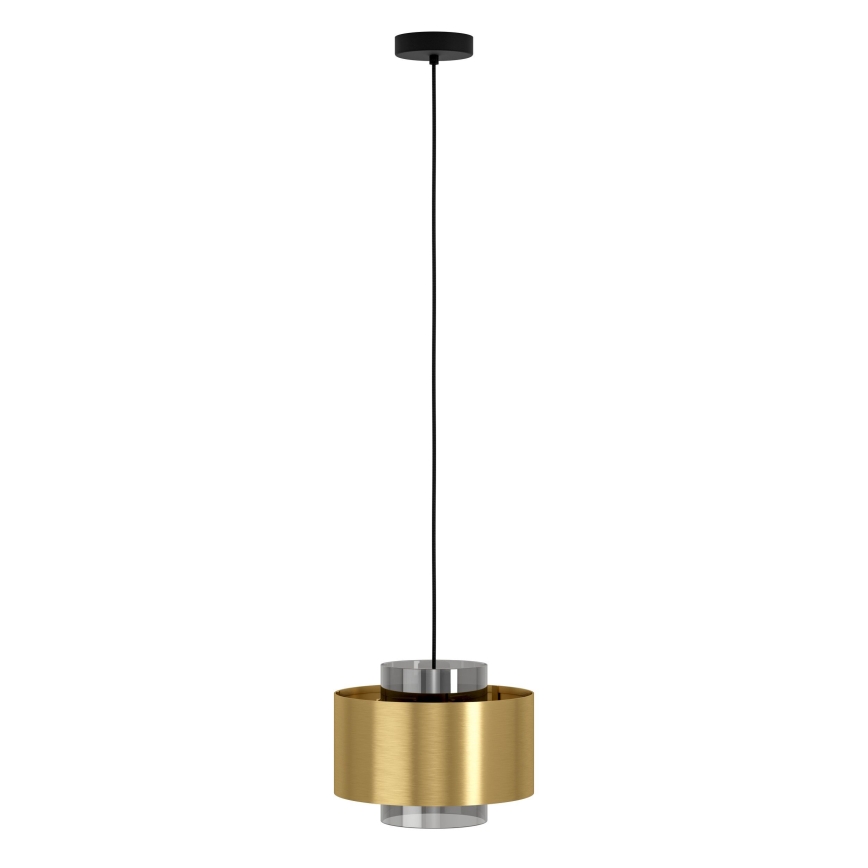 Eglo - Candeeiro suspenso 1xE27/40W/230V dourado
