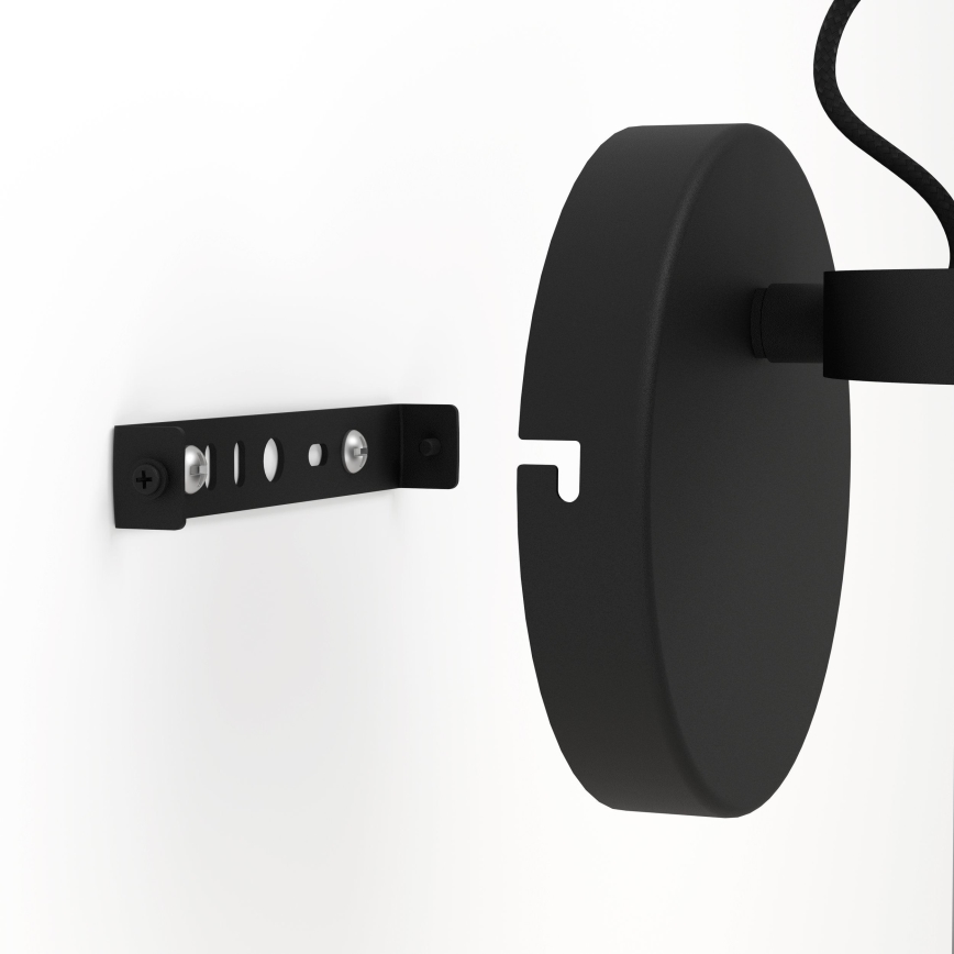 Eglo - Iluminação de parede 1xE27/28W/230V preto