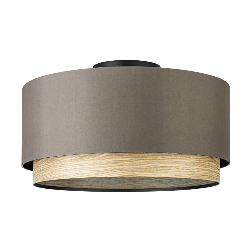 Eglo - Iluminação de teto 1xE27/40W/230V castanho