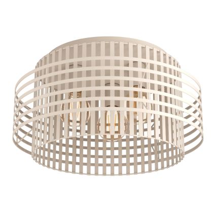 Eglo - Iluminação de teto 3xE27/40W/230V creme