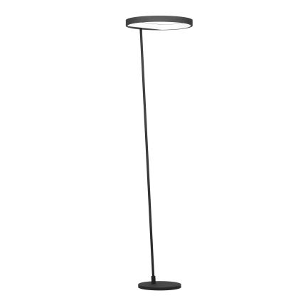 Eglo - Candeeiro de chão LED com regulação LED/23W/230V 3000K preto