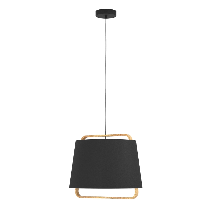 Eglo - Candeeiro suspenso 1xE27/40W/230V preto