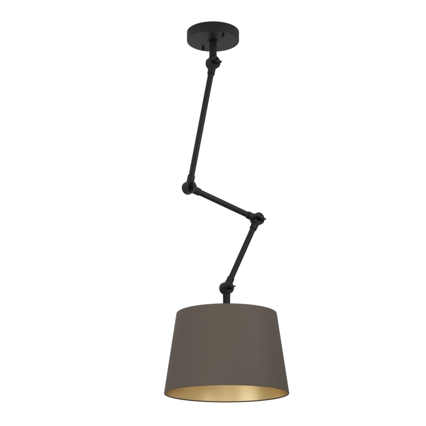 Eglo - Candeeiro suspenso 1xE27/40W/230V castanho