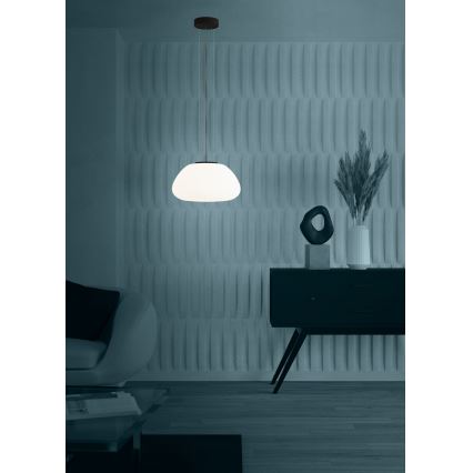 Eglo - Candeeiro suspenso 1xE27/40W/230V preto