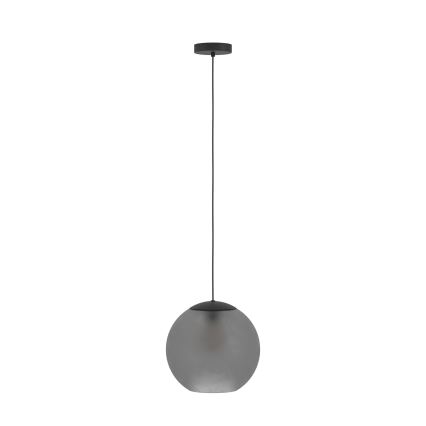 Eglo - Candeeiro suspenso 1xE27/40W/230V fumado