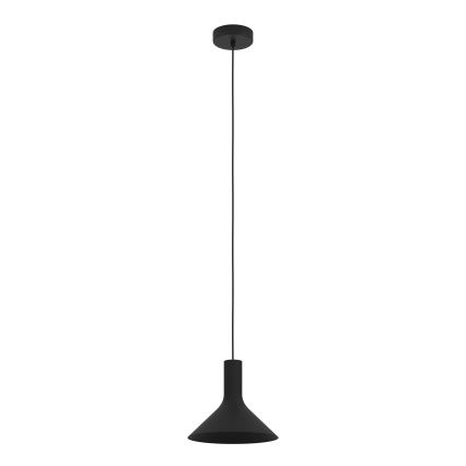 Eglo - Candeeiro suspenso 1xE27/28W/230V preto