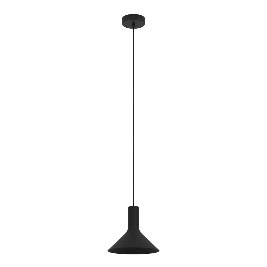 Eglo - Candeeiro suspenso 1xE27/28W/230V preto