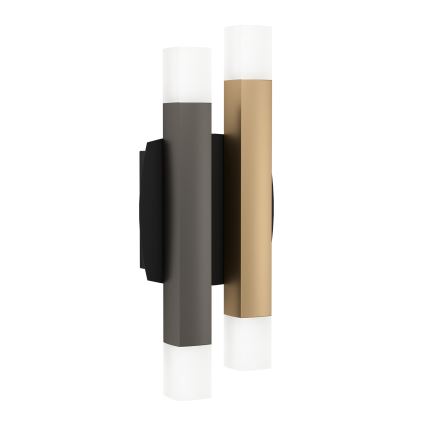 Eglo - Iluminação de parede LED 4xLED/3,3W/230V 3000K antracite/dourado