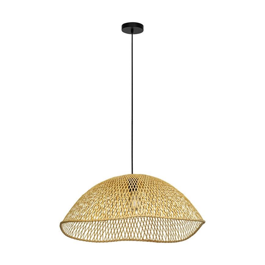 Eglo - Candeeiro suspenso 1xE27/40W/230V diâmetro 72 cm bambu