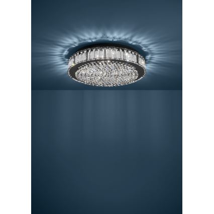 Eglo - Iluminação de teto LED com regulação LED/23,5W/230V 4000K preto
