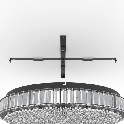 Eglo - Iluminação de teto LED com regulação LED/52,4W/230V 4000K preto