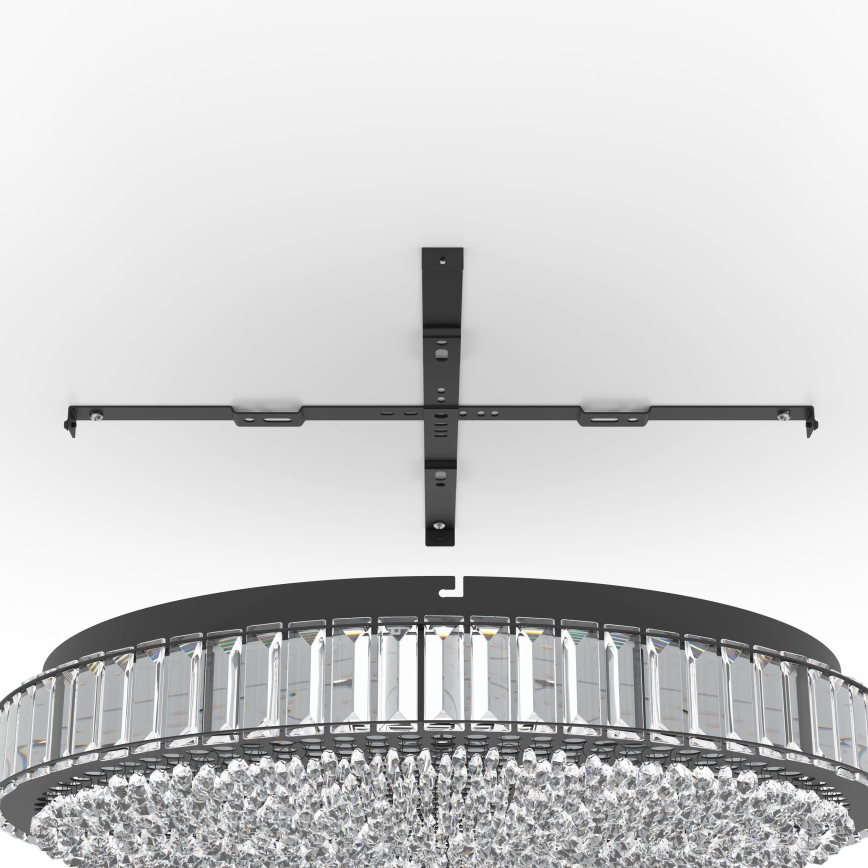 Eglo - Iluminação de teto LED com regulação LED/52,4W/230V 4000K preto