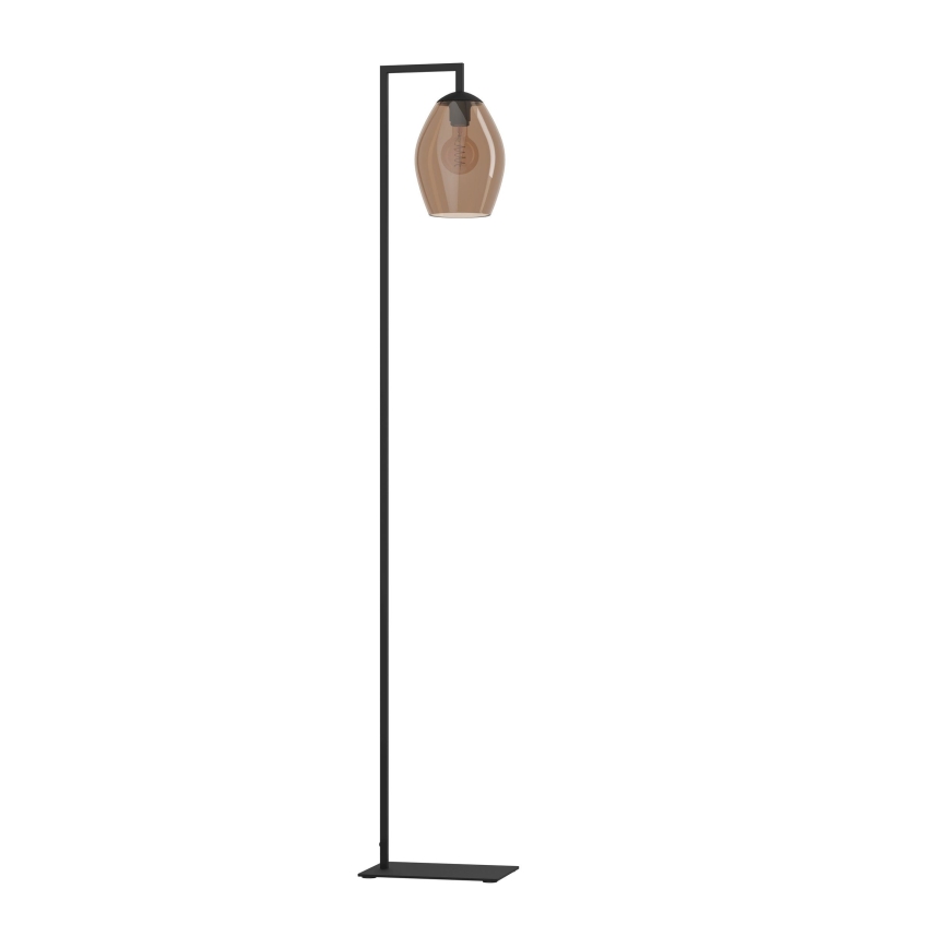 Eglo - Candeeiro de chão 1xE27/40W/230V castanho