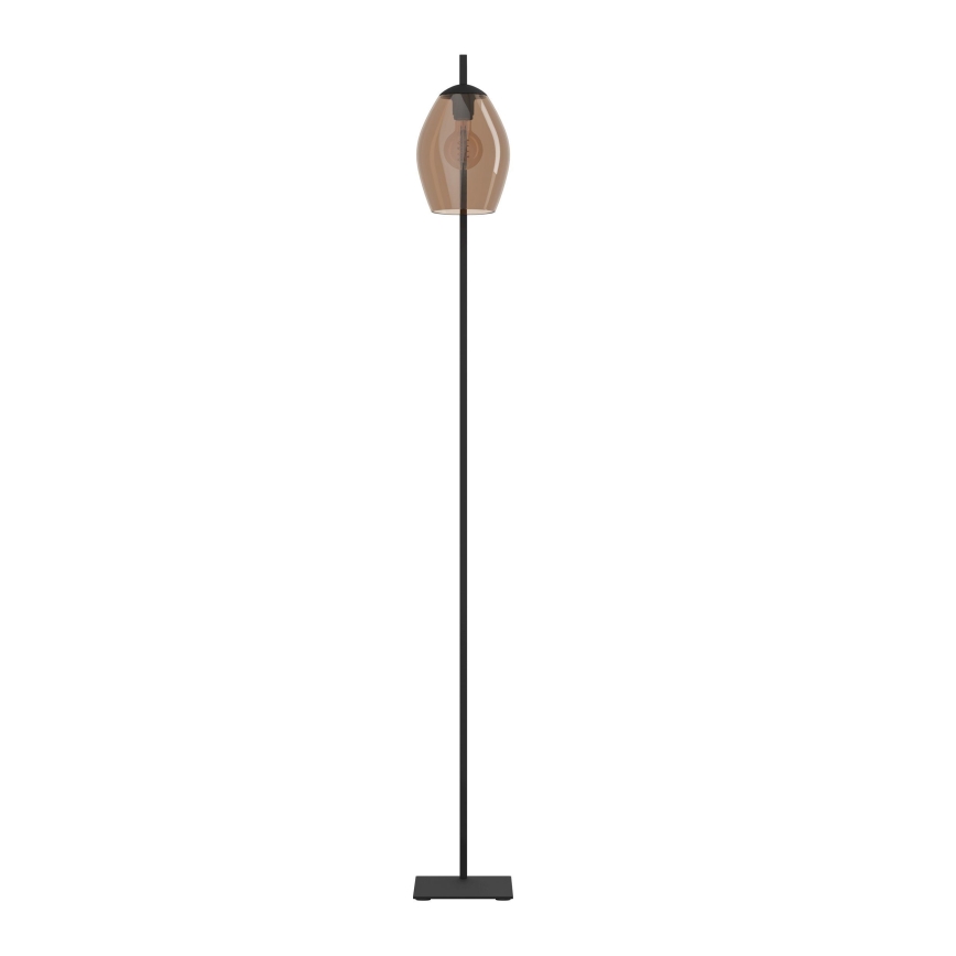 Eglo - Candeeiro de chão 1xE27/40W/230V castanho