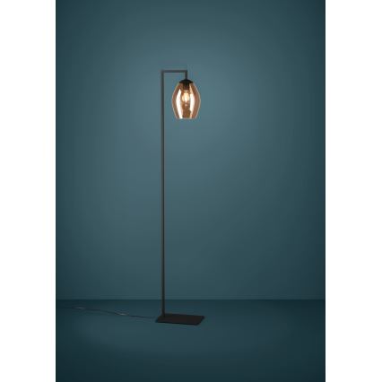 Eglo - Candeeiro de chão 1xE27/40W/230V castanho