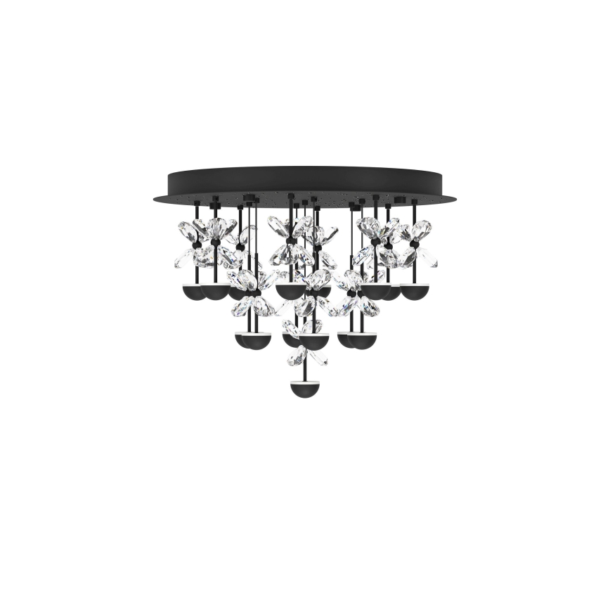 Eglo - Iluminação de teto LED com regulação LED/27W/230V 3000K preto