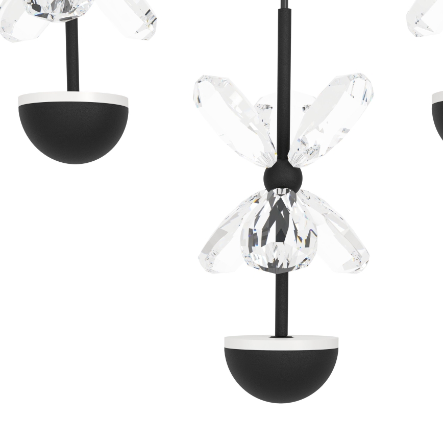 Eglo - Iluminação de teto LED com regulação LED/77,4W/230V 3000K preto