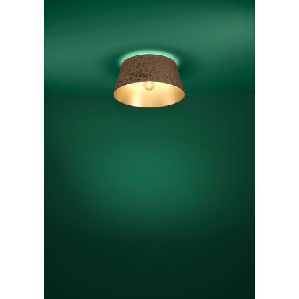 Eglo - Iluminação de teto 1xE27/25W/230V dourado/rosa