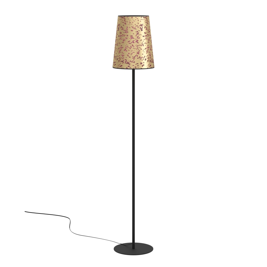 Eglo - Candeeiro de chão 1xE27/25W/230V dourado/rosa