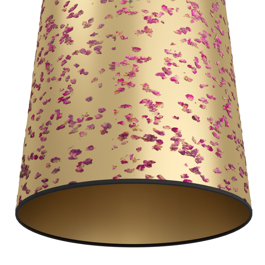 Eglo - Candeeiro de chão 1xE27/25W/230V dourado/rosa