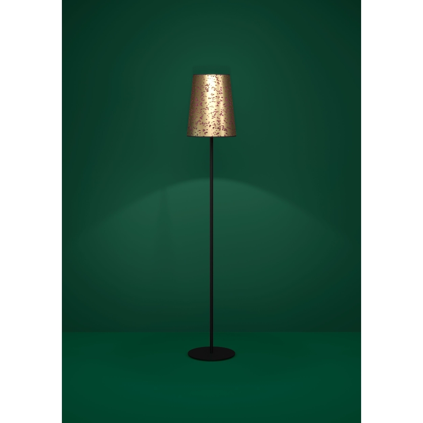 Eglo - Candeeiro de chão 1xE27/25W/230V dourado/rosa