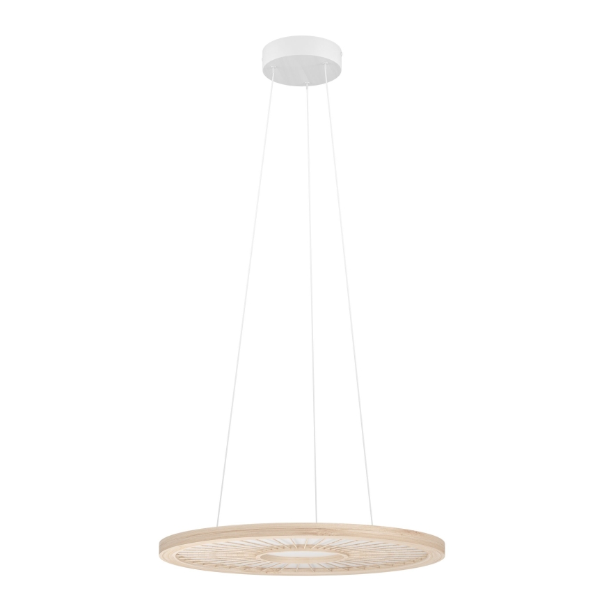 Eglo - Candeeiro suspenso LED com regulação LED/36W/230V 4000K bege