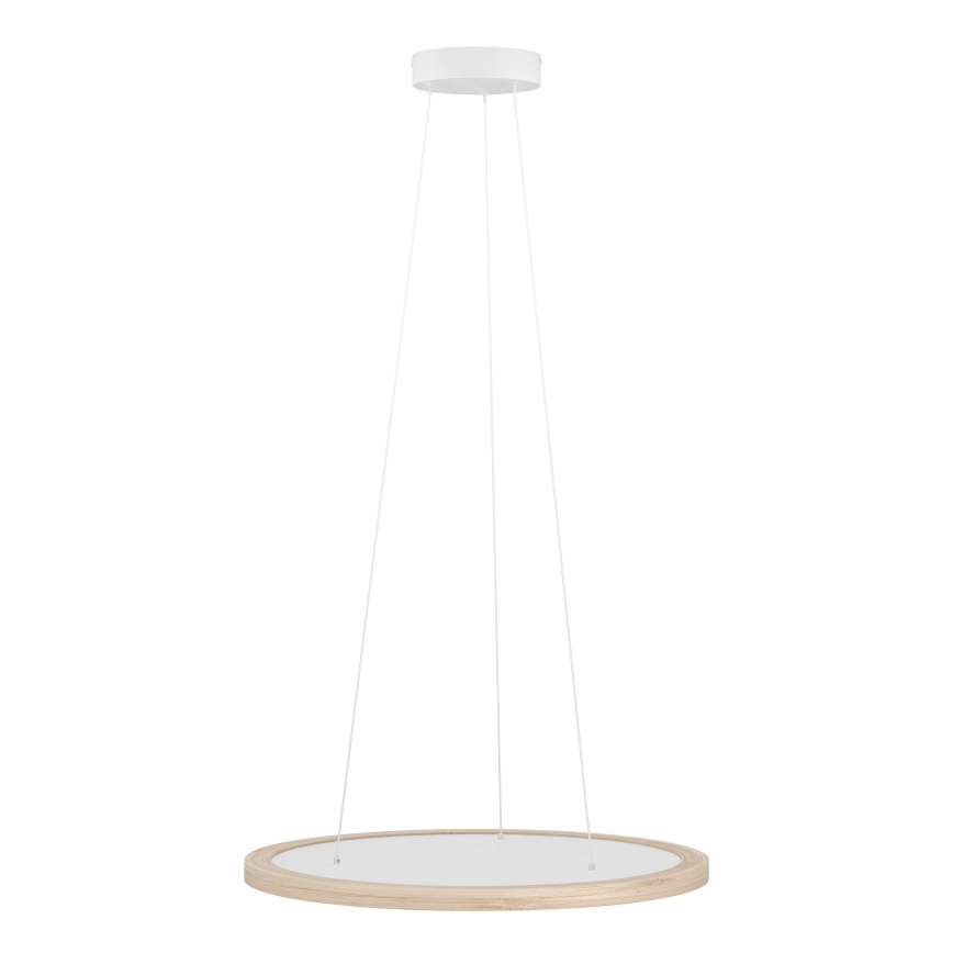Eglo - Candeeiro suspenso LED com regulação LED/36W/230V 4000K bege