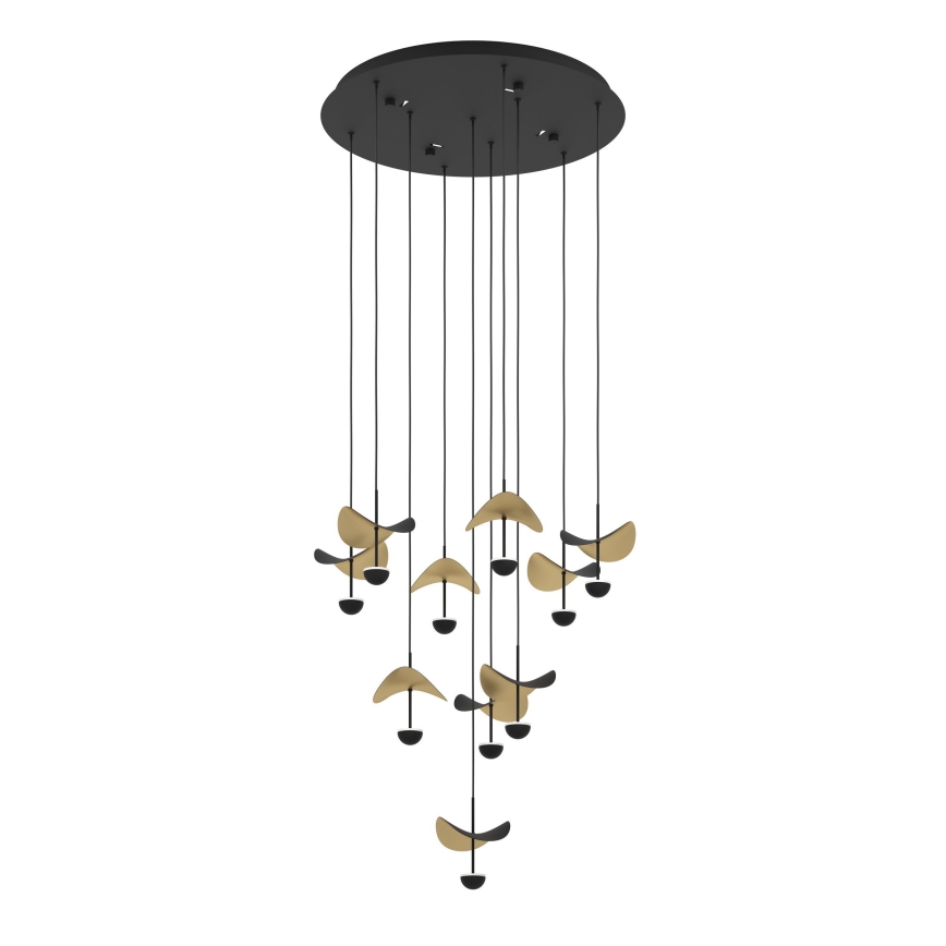 Eglo - Candeeiro suspenso LED com regulação 10xLED/2,3W/230V 3000K diâmetro 58 cm