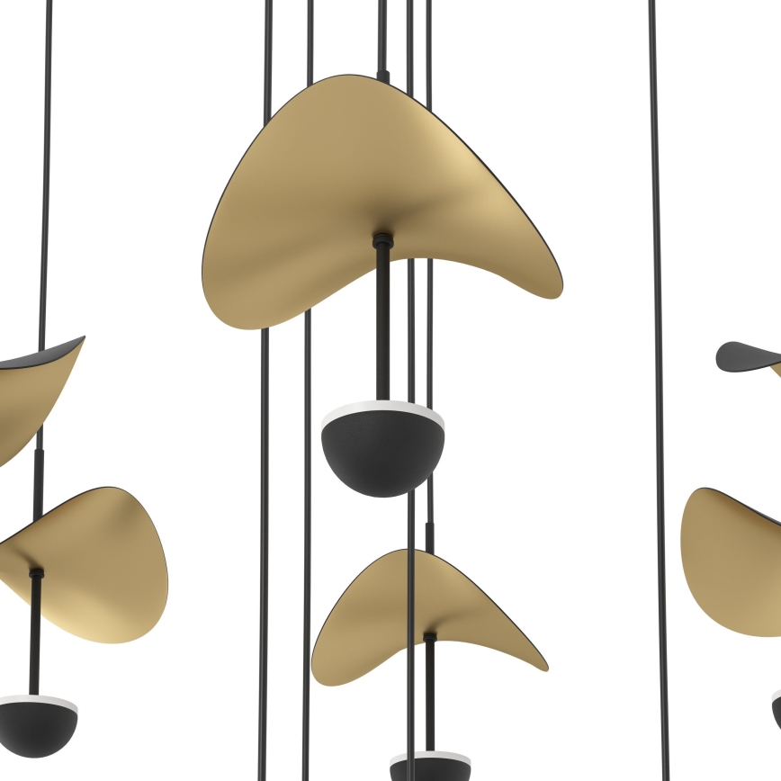 Eglo - Candeeiro suspenso LED com regulação 17xLED/2,3W/230V 3000K diâmetro 78 cm