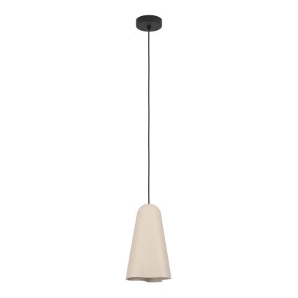 Eglo - Candeeiro suspenso 1xE27/40W/230V bege