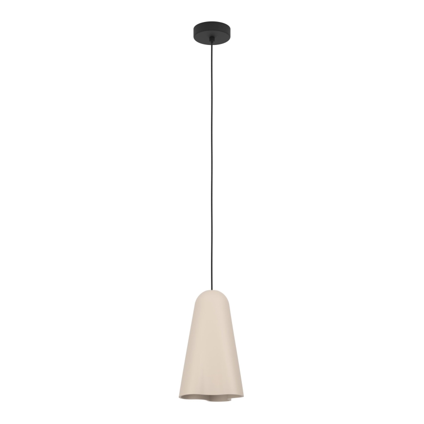 Eglo - Candeeiro suspenso 1xE27/40W/230V bege