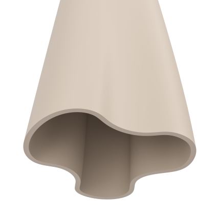 Eglo - Candeeiro suspenso 1xE27/40W/230V bege