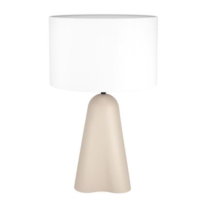 Eglo - Candeeiro de mesa 1xE27/40W/230V bege