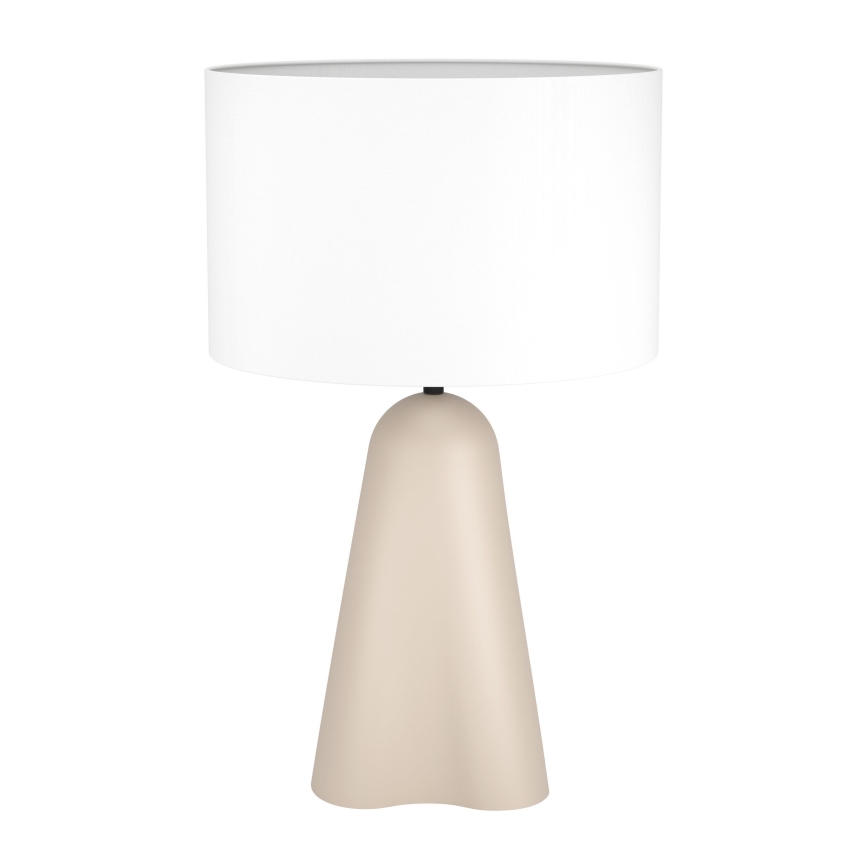 Eglo - Candeeiro de mesa 1xE27/40W/230V bege