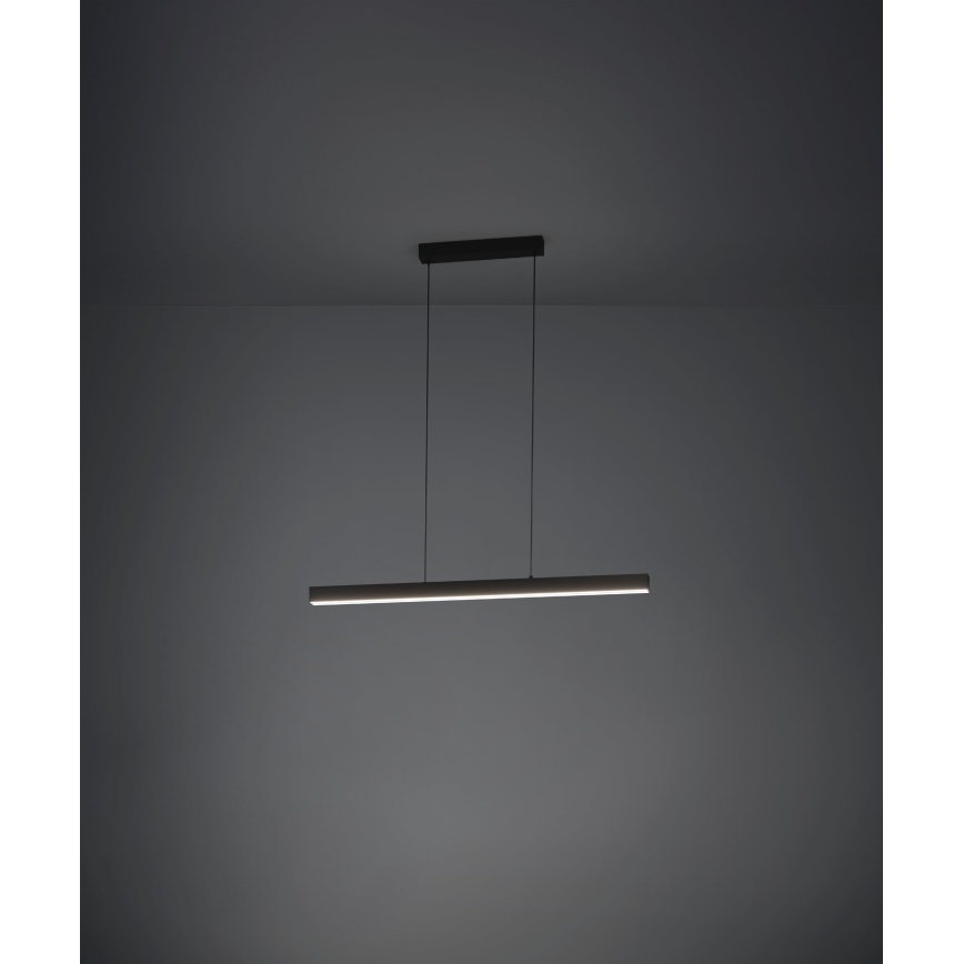Eglo - Candeeiro suspenso LED com regulação LED/20W/230V 3000K preto