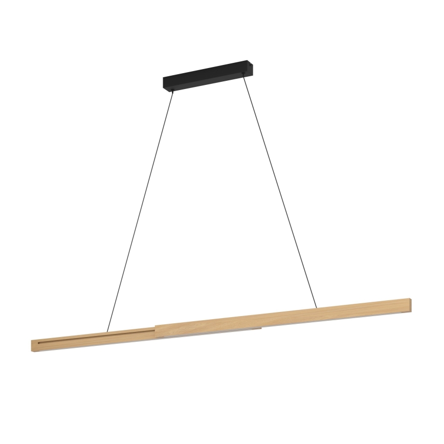 Eglo - Candeeiro suspenso LED com regulação LED/21W/230V 3000K castanho