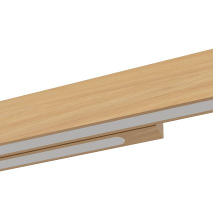 Eglo - Candeeiro suspenso LED com regulação LED/21W/230V 3000K castanho