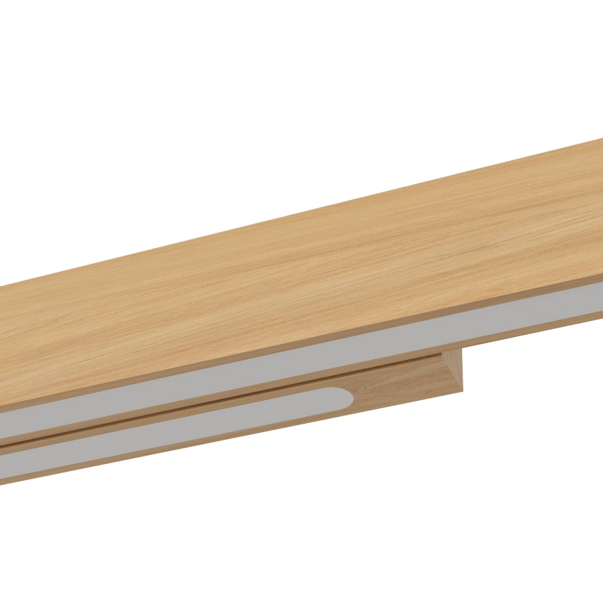Eglo - Candeeiro suspenso LED com regulação LED/21W/230V 3000K castanho