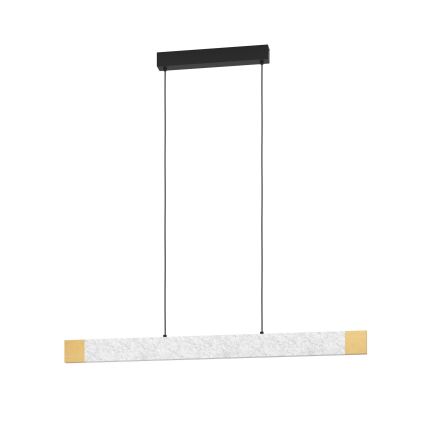 Eglo - Candeeiro suspenso LED com regulação LED/22,2W/230V 3000K castanho/cinzento