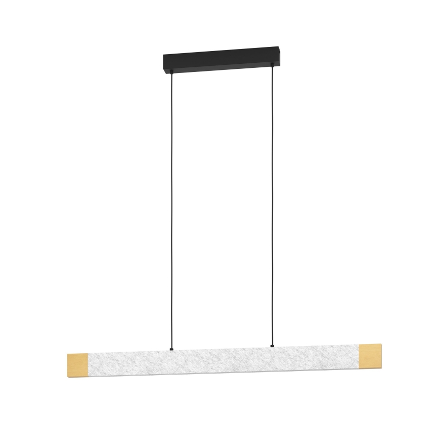 Eglo - Candeeiro suspenso LED com regulação LED/22,2W/230V 3000K castanho/cinzento