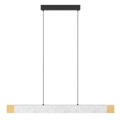 Eglo - Candeeiro suspenso LED com regulação LED/22,2W/230V 3000K castanho/cinzento