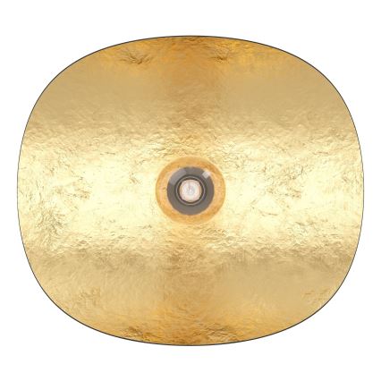 Eglo - Iluminação de teto 1xE27/40W/230V preto/dourado