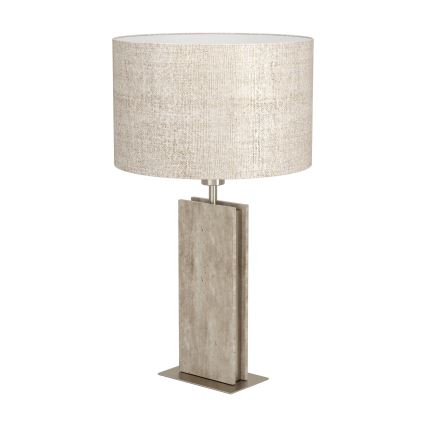 Eglo - Candeeiro de mesa 1xE27/40W/230V bege