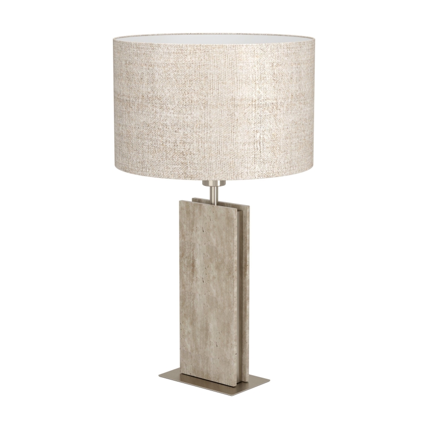 Eglo - Candeeiro de mesa 1xE27/40W/230V bege