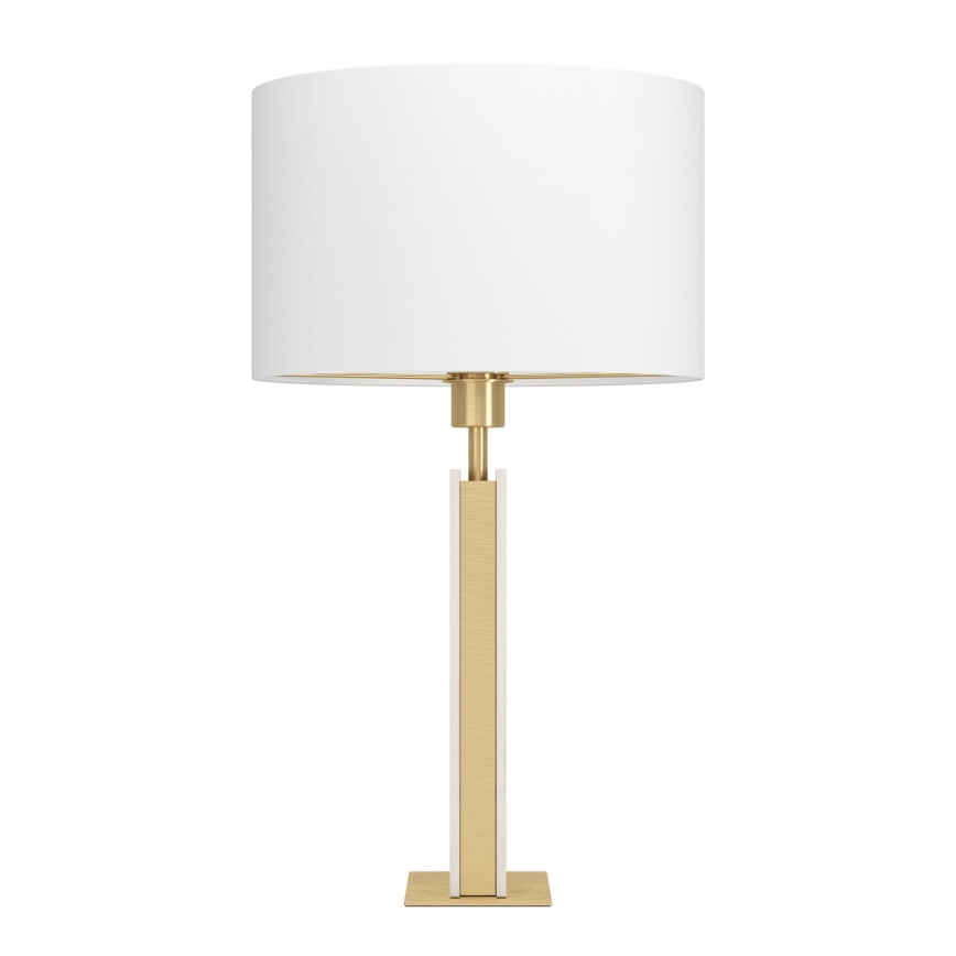 Eglo - Candeeiro de mesa 1xE27/40W/230V branco
