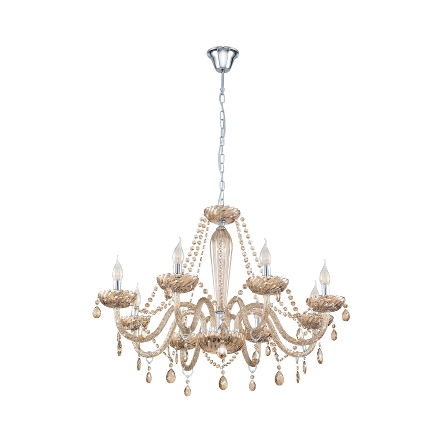 Eglo - Candelabro 8xE14/40W/230V