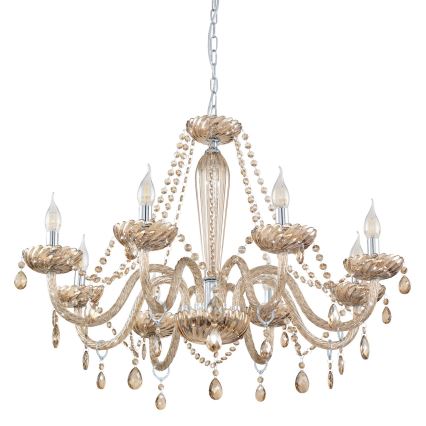 Eglo - Candelabro 8xE14/40W/230V