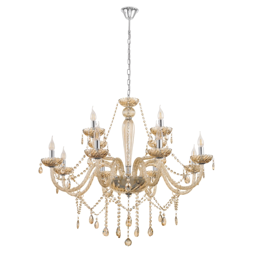 Eglo 39094 - Candelabro BASILANO 12xE14/40W/230V
